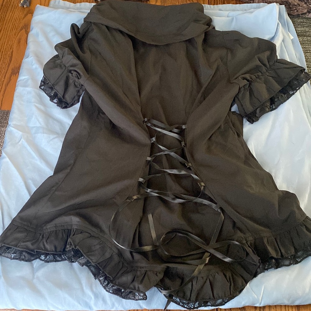 Scarlet Darkness blouse